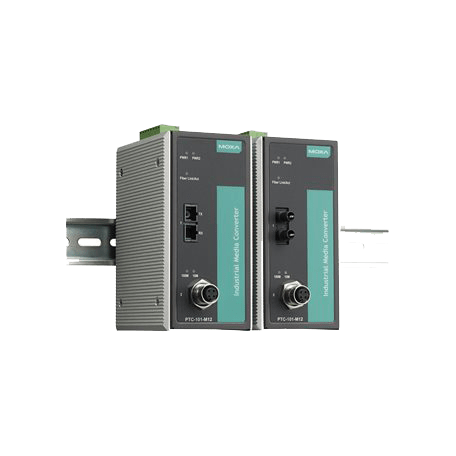 Moxa Industrial Ethernet Switches PTC-101-M12 Series