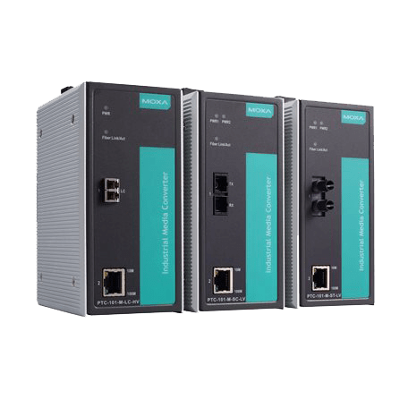 Moxa Industrial Ethernet Switches PTC-101 Series