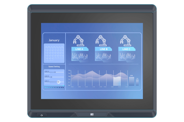 IEI Touch Panel PC UPC-F12M1-RPLP