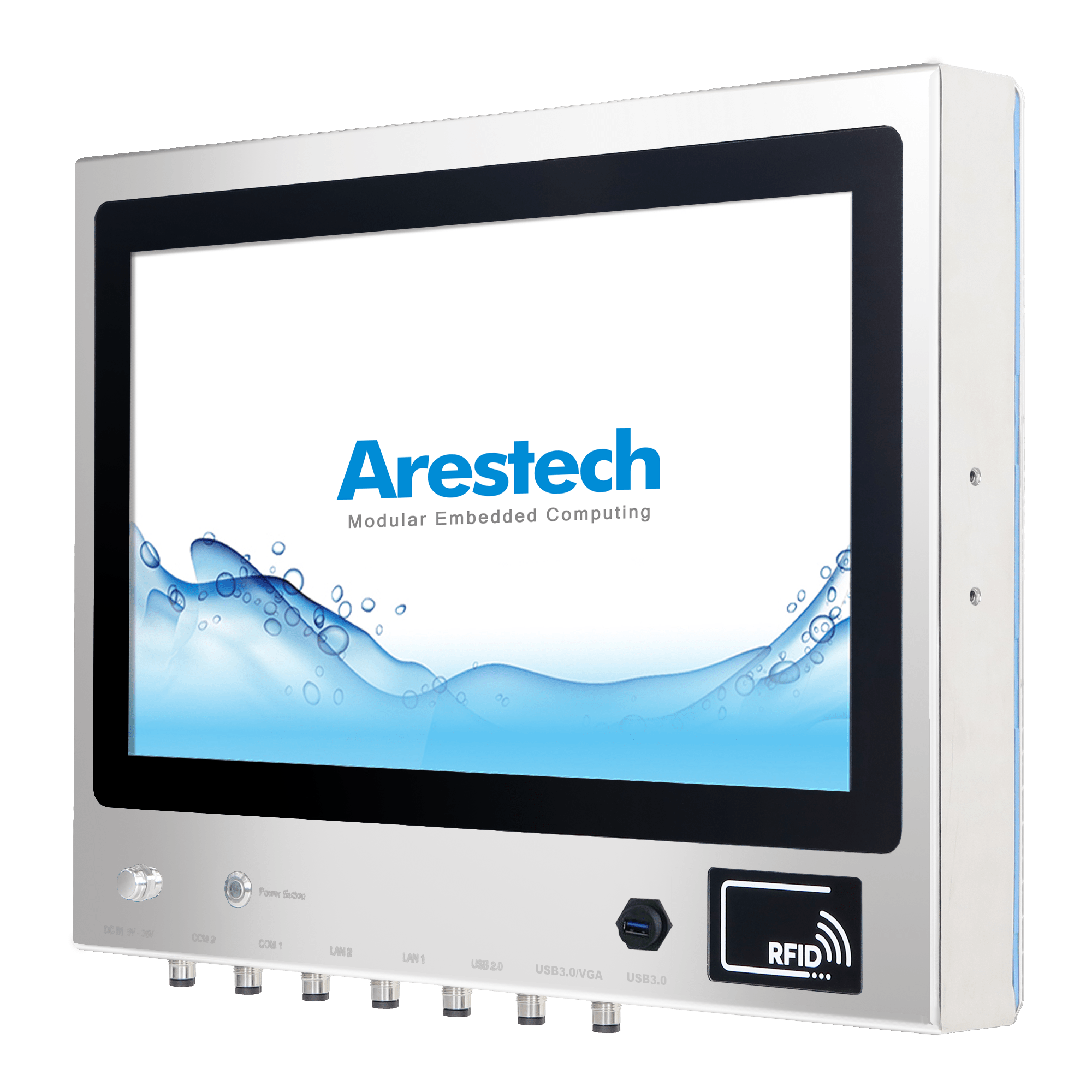 Arestech Stainless Steel Touch Panel PC PPC-Z2412
