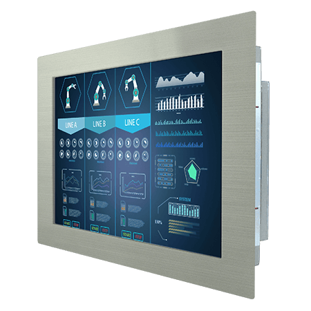 Winmate Stainless Steel Touch Panel PC R19L300-STM1