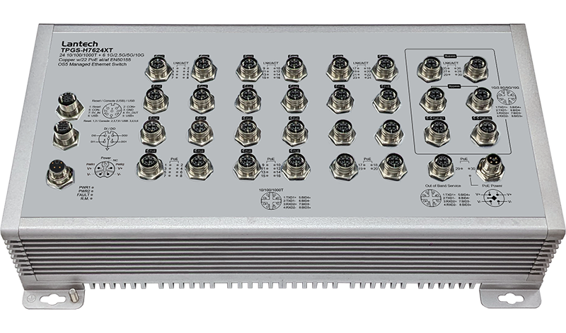 Lantech EN50155 Switch T(P)GS-H7624XT