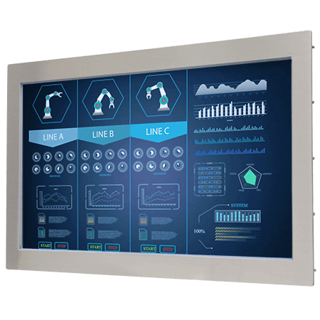 Winmate Stainless Steel Touch Panel PC W22L100-STA3