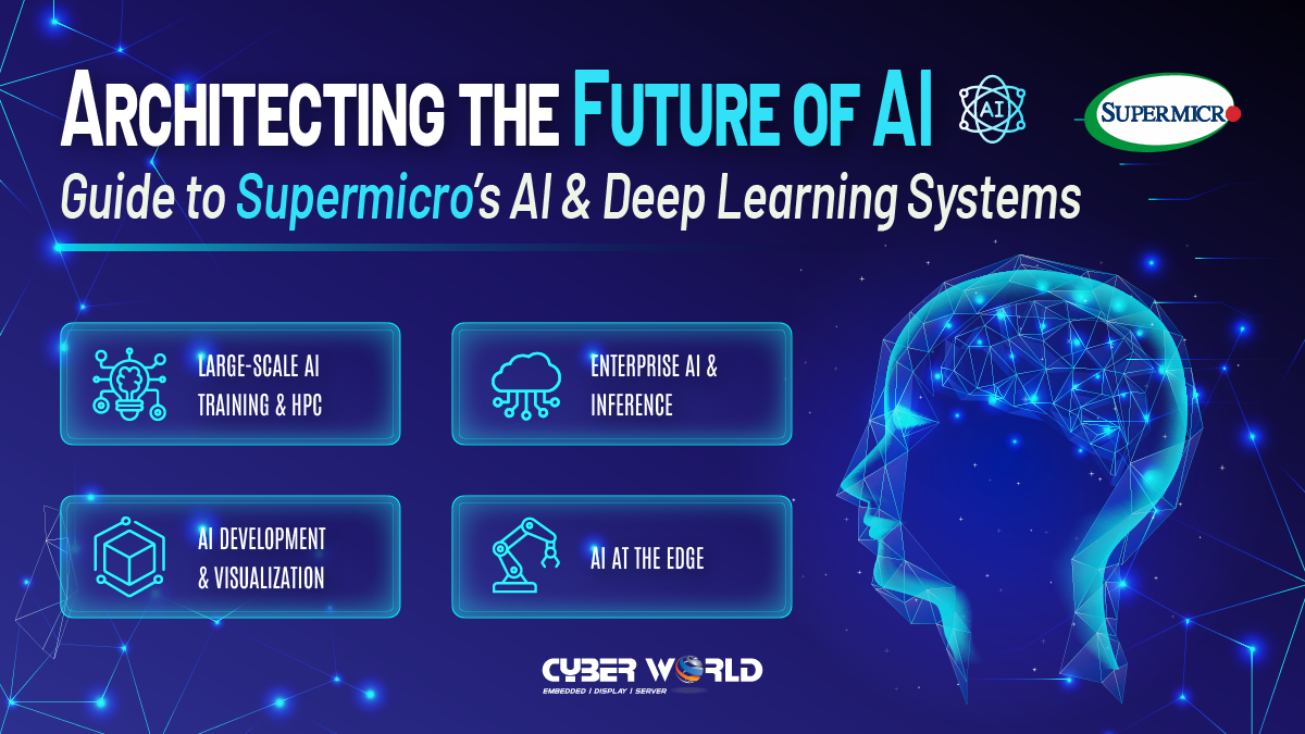 Supermicro_banner_en (CWC): Architecting the Future of AI: A Guide to Supermicro’s AI & Deep Learning Solutions Supermicro_banner_en (CWC): Architecting the Future of AI: A Guide to Supermicro’s AI & Deep Learning Solutions